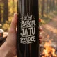 Termos 500ml Dla Babci Prezent Na Dzień Babci Dla Kobiety: Babcia. Ja Tu Rządzę.