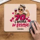 Podkładka Pod Myszkę Na 70 Urodziny Prezent Dla 70 Latki Kobiety: 70 I Wciąż W Formie Podkładka Pod Myszkę Na 70 Urodziny Prezent Dla 70 Latki Kobiety: 70 I Wciąż W Formie