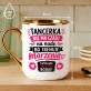 Kubek Z Nadrukiem Dla Tancerki Prezent Dla Kobiety: Trenuje Marzenia Kubek Z Nadrukiem Dla Tancerki Prezent Dla Kobiety: Trenuje Marzenia