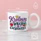 Kubek Z Okrągłym Uchem Dla Nauczycielki Prezent Na Dzień Nauczyciela Dla Kobiety: Duma Nauczycielska Kubek Z Okrągłym Uchem Dla Nauczycielki Prezent Na Dzień Nauczyciela Dla Kobiety: Duma Nauczycielska