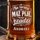 Kufel Personalizowany z Grawerem Na Święta Dla Męża Prezent: Bezczelny Król Piwa