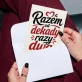 Kartka z Życzeniami Na 20 Rocznicę Ślubu Dla Pary: Dwie Dekady Razem Kartka z Życzeniami Na 20 Rocznicę Ślubu Dla Pary: Dwie Dekady Razem