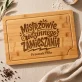 Deska Do Krojenia z Grawerem Dla Cioci I Wujka Prezent Dla Pary: Mistrzowie Rodzinnego Deska Do Krojenia z Grawerem Dla Cioci I Wujka Prezent Dla Pary: Mistrzowie Rodzinnego