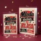 Kartka z Życzeniami Na 50 Urodziny Dla 50 Latki Kobiety: Kobieca Retro Elegancja Kartka z Życzeniami Na 50 Urodziny Dla 50 Latki Kobiety: Kobieca Retro Elegancja