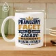 Kubek Z Nadrukiem Na Dzień Mężczyzny Prezent Dla Mężczyzny: Prawdziwy Facet Niezawodny Kubek Z Nadrukiem Na Dzień Mężczyzny Prezent Dla Mężczyzny: Prawdziwy Facet Niezawodny