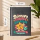 Kalendarz Książkowy A5 2027 Dla Dziewczyny Prezent Na Dzień Dziewczyny Dla Kobiety: Retro Maskotka Radości