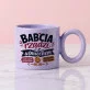 Kubek Z Okrągłym Uchem Dla Babci Prezent Na Dzień Babci Dla Kobiety: Babcia Z Humorem Kubek Z Okrągłym Uchem Dla Babci Prezent Na Dzień Babci Dla Kobiety: Babcia Z Humorem