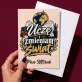Kartka Personalizowana Na Dzień Nauczyciela Prezent Dla Nauczyciela Mężczyzny: Uczę I Zmieniam Świat Kartka Personalizowana Na Dzień Nauczyciela Prezent Dla Nauczyciela Mężczyzny: Uczę I Zmieniam Świat