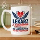 Kubek Z Nadrukiem Dla Lekarza Prezent Dla Mężczyzny: Lekarz Z Powołania Kubek Z Nadrukiem Dla Lekarza Prezent Dla Mężczyzny: Lekarz Z Powołania