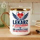 Kubek Z Nadrukiem Dla Lekarza Prezent Dla Mężczyzny: Lekarz Z Powołania Kubek Z Nadrukiem Dla Lekarza Prezent Dla Mężczyzny: Lekarz Z Powołania