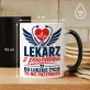 Kubek Z Nadrukiem Dla Lekarza Prezent Dla Mężczyzny: Lekarz Z Powołania Kubek Z Nadrukiem Dla Lekarza Prezent Dla Mężczyzny: Lekarz Z Powołania