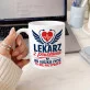 Kubek Z Nadrukiem Dla Lekarza Prezent Dla Mężczyzny: Lekarz Z Powołania Kubek Z Nadrukiem Dla Lekarza Prezent Dla Mężczyzny: Lekarz Z Powołania