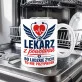 Kubek Z Nadrukiem Dla Lekarza Prezent Dla Mężczyzny: Lekarz Z Powołania Kubek Z Nadrukiem Dla Lekarza Prezent Dla Mężczyzny: Lekarz Z Powołania