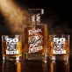 Zestaw Do Whisky Na 50 Urodziny Prezent Dla Mężczyzny: Król Toastów