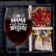 Zestaw Prezenowy Z Kieliszkiem Do Wina Dla Mamy: Mama Wie Lepiej