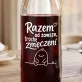 Karafka Do Wina Na 50 Rocznicę Ślubu Prezent Dla Pary: Uroczy Zmęczony Duet Karafka Do Wina Na 50 Rocznicę Ślubu Prezent Dla Pary: Uroczy Zmęczony Duet