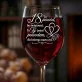 Kieliszek Do Wina Na 18 Prezent Dla Kobiety: Romantyczny Grawer 18