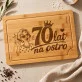 Deska Do Krojenia Dla Siedemdziesięciolatki Prezent Na 70 Urodziny Dla Kobiety: Ostra Siedemdziesiątka Deska Do Krojenia Dla Siedemdziesięciolatki Prezent Na 70 Urodziny Dla Kobiety: Ostra Siedemdziesiątka