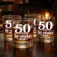 Szklanka Do Whisky Na 50 Prezent Na 50 Urodziny Dla Mężczyzny: 50 Lat Smaku Szklanka Do Whisky Na 50 Prezent Na 50 Urodziny Dla Mężczyzny: 50 Lat Smaku