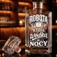 Karafka Do Wódki z Grawerem Dla Budowlańca Prezent: Robota W Dzień, Wódka W Nocy