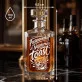 Karafka Do Whisky z Grawerem Na Nowy Rok Prezent: Męski Toast Karafka Do Whisky z Grawerem Na Nowy Rok Prezent: Męski Toast