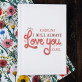 Always love you - Personalizowany Album na zdjęcia
