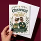 Kartka z Życzeniami Dla Chrzestnych Dla Pary: Botaniczny Humor
