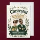 Kartka z Życzeniami Dla Chrzestnych Dla Pary: Botaniczny Humor