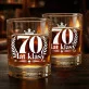 Szklanka Do Whisky Na 70 Urodziny Prezent Dla Mężczyzny: 70 Lat Klasy - Korona I Laur Szklanka Do Whisky Na 70 Urodziny Prezent Dla Mężczyzny: 70 Lat Klasy - Korona I Laur