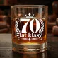 Szklanka Do Whisky Na 70 Urodziny Prezent Dla Mężczyzny: 70 Lat Klasy - Korona I Laur Szklanka Do Whisky Na 70 Urodziny Prezent Dla Mężczyzny: 70 Lat Klasy - Korona I Laur