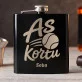 Piersiówka Z Grawerem Dla Tenisisty Prezent Dla Mężczyzny: As Kortu