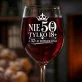 Kieliszek Do Wina Na 50 Urodziny Prezent Dla Kobiety: Nie 50, Tylko 18+