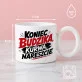 Kubek Z Okrągłym Uchem Na Odejście Na Emeryturę Prezent Dla Emeryta Mężczyzny: Bezczelna Emerytura