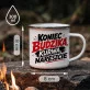 Kubek Emaliowany Na Odejście Na Emeryturę Prezent Dla Emeryta Mężczyzny: Bezczelna Emerytura Kubek Emaliowany Na Odejście Na Emeryturę Prezent Dla Emeryta Mężczyzny: Bezczelna Emerytura