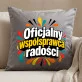 Poduszka Dekoracyjna Dla Przyjaciela Prezent Dla Mężczyzny: Oficjalny Współsprawca Radości
