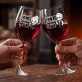Dwa Kieliszki Do Wina Na Pierwszy Dzień Babci i Dziadka Prezent Dla Pary: Czułe Kieliszki Dziadków