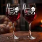 Dwa Kieliszki Do Wina Na Pierwszy Dzień Babci i Dziadka Prezent Dla Pary: Czułe Kieliszki Dziadków