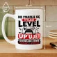 Kubek Z Nadrukiem Dla Gracza Prezent Dla Mężczyzny: Level Up Gracza