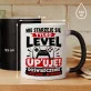 Kubek Z Nadrukiem Dla Gracza Prezent Dla Mężczyzny: Level Up Gracza
