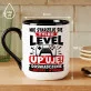 Kubek Z Nadrukiem Dla Gracza Prezent Dla Mężczyzny: Level Up Gracza