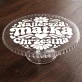 Patera Na Ciasto Dla Matki Chrzestnej Prezent Dla Kobiety: Retro Elegancja