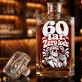 Karafka Do Whisky z Grawerem Dla Mężczyzny 60 Lat Prezent Na 60 Urodziny: 60 Lat. Zero Lodu