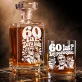 Zestaw Do Whisky Dla Mężczyzny 60 Lat Prezent Na 60 Urodziny Dla Mężczyzny: 60 Lat. Zero Lodu