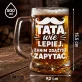 Zestaw Prezentowy Kufel Na Dzień Taty Prezent Dla Taty Mężczyzny: Tata Wie Lepiej