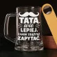 Zestaw Prezentowy Kufel Na Dzień Taty Prezent Dla Taty Mężczyzny: Tata Wie Lepiej