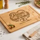 Deska Do Krojenia z Grawerem Na Złote Gody Prezent Dla Pary: Razem Przez Pół Wieku Deska Do Krojenia z Grawerem Na Złote Gody Prezent Dla Pary: Razem Przez Pół Wieku