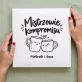 Album Na Zdjęcia Tradycyjny Na Rocznicę Prezent Na Walentynki Dla Pary: Mistrzowie Kompromisu Album Na Zdjęcia Tradycyjny Na Rocznicę Prezent Na Walentynki Dla Pary: Mistrzowie Kompromisu