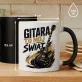 Kubek Z Nadrukiem Dla Gitarzysty Prezent Dla Mężczyzny: Gitara To Mój Świat
