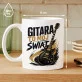 Kubek Z Nadrukiem Dla Gitarzysty Prezent Dla Mężczyzny: Gitara To Mój Świat