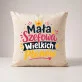 Poduszka Dekoracyjna Dla Córki Prezent Dla Kobiety: Mała Szefowa Poduszka Dekoracyjna Dla Córki Prezent Dla Kobiety: Mała Szefowa